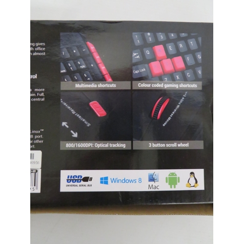 230 - Four, Wireless Gamers Keyboards. All boxed and appear to be in unused condition.