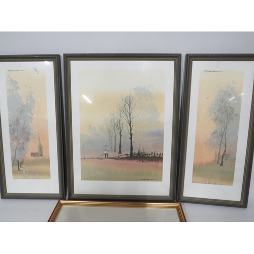 469 - Trio of framed prints by Spencer plus a signed Limited edition print.