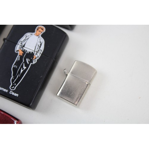 2 - 13 x Assorted Cigarette LIGHTERS Inc Novelty, Marilyn Monroe, James Dean Etc       548689