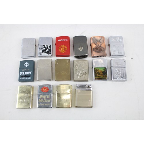 7 - 16 x Cigarette LIGHTERS Inc Novelty, Hadson, Star, Golden Virginia Etc     548554