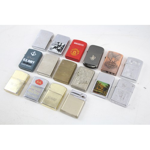 7 - 16 x Cigarette LIGHTERS Inc Novelty, Hadson, Star, Golden Virginia Etc     548554