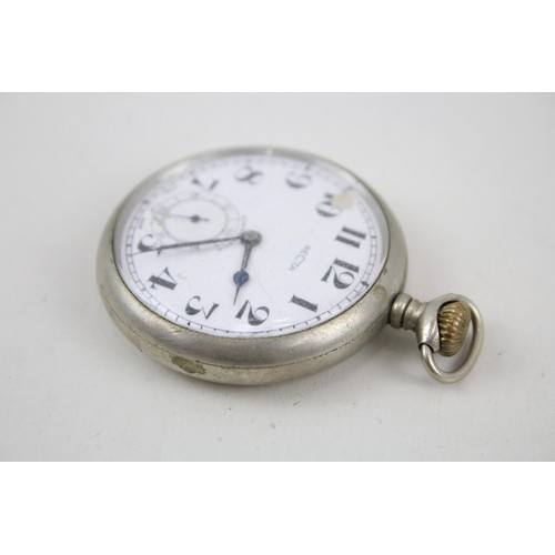 41 - Mens Recta Railway Issue LMS Pocket Watch Hand-Wind Working      407219