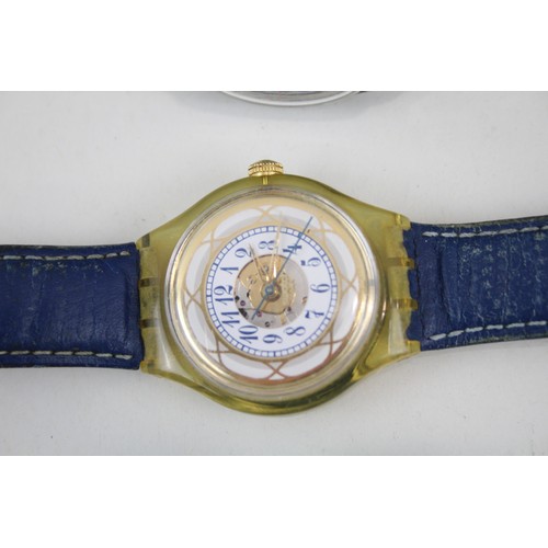 46 - Mens Modern Mechanical Wristwatch Automatic Inc. Swatch x 3     407200