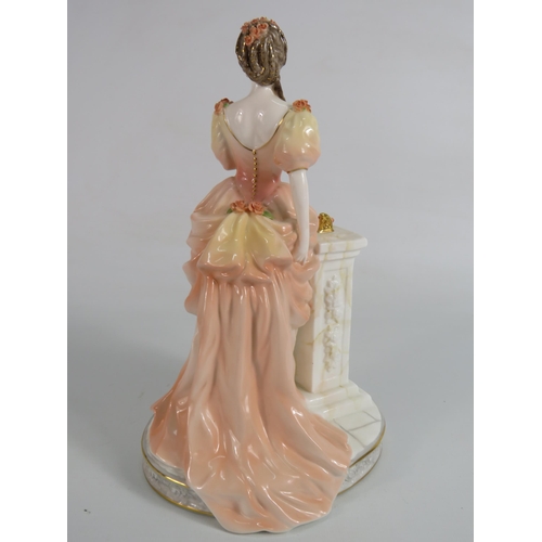 11 - Coalport Figurine The English Rose collection 1997 Lady Sylvia 240/1000, 9 3/4