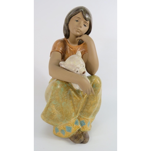 14 - Large Lladro Gres figurine 