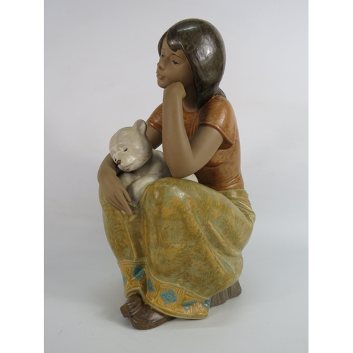 14 - Large Lladro Gres figurine 