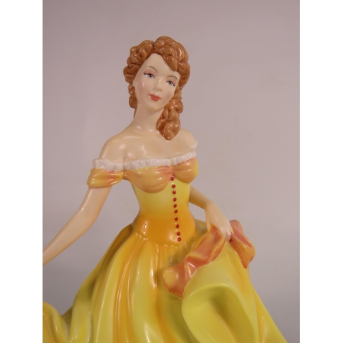 2 - Royal Doulton Pretty Ladies figurine Summer HN5322 and Coalport figurine Annabel (Hairline crack to ... 