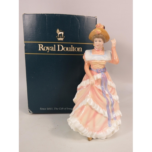 111 - Royal Doulton Micheal Doulton exclusive figurine Sharon, approx 9