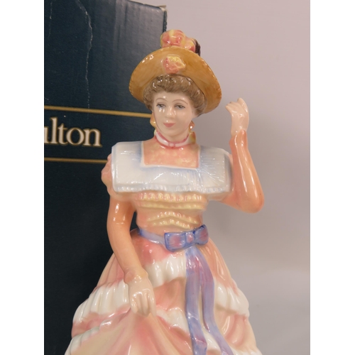 111 - Royal Doulton Micheal Doulton exclusive figurine Sharon, approx 9