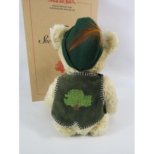 81 - Limited edition Steiff The Sherwood Bear Exclusively made for Cannaught house, 340 of 1500. With box... 