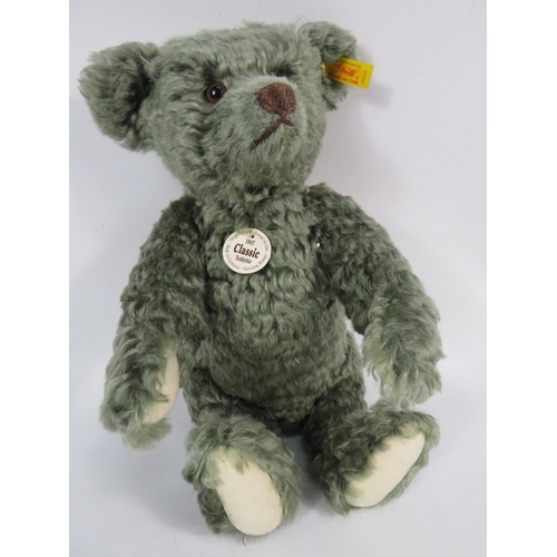 90 - Steiff 1907 Classic teddy bear in grey, approx 14