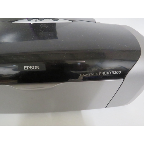 128 - Selection of Epsom Printing, photo and scanning equipment.