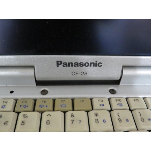 138 - Panasonic cf-28 toughbook untested plus a Imedic bag.