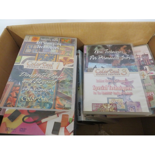 265 - Arts and crafting Dvds.