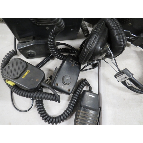 357 - Radiomobile CB 202 plus Harrier CBX  Both CB27-81 together with headsets, microphones etc.