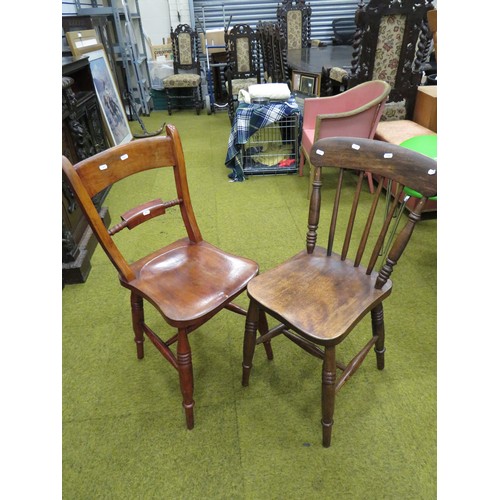 425 - Two well made Early 20th Century Parlour Chairs.