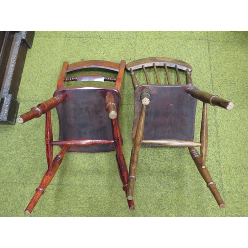 425 - Two well made Early 20th Century Parlour Chairs.