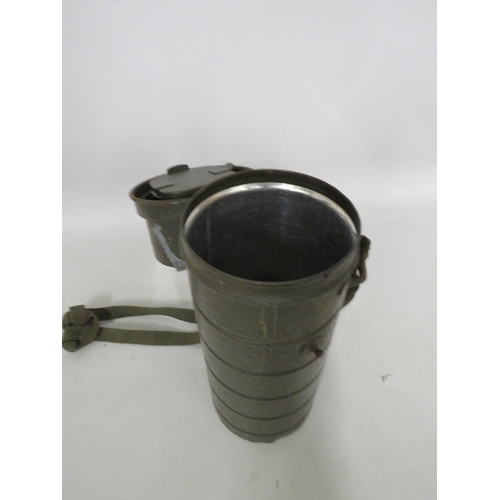 295 - Vintage Military / Raf flask container.