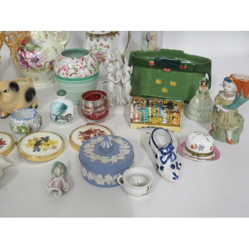 346 - Mixed lot of ceramics including Shelley, Carltonware etc.