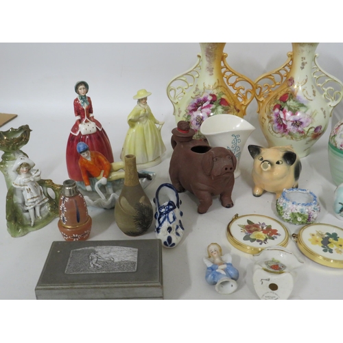 346 - Mixed lot of ceramics including Shelley, Carltonware etc.