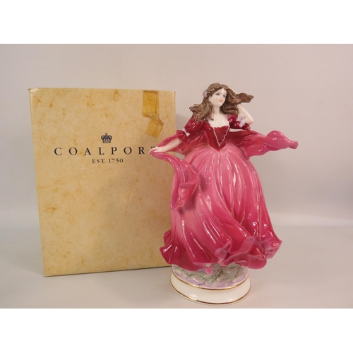 160 - Limited Edition Coalport Figurine The Epic Story Collection Cathy, number 80 of 250. with box