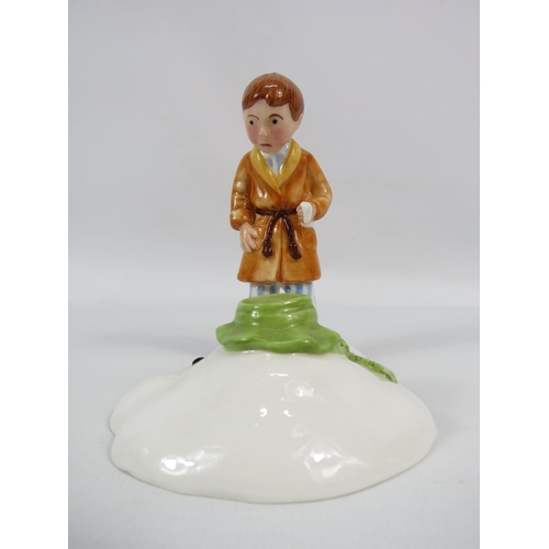 169 - Royal Doulton The Snowman and James Limited Edition Figurine The Journey Ends.