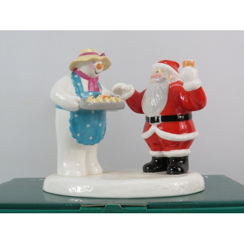 189 - Coalport Characters Raymond Briggs Father Christmas figurine, 