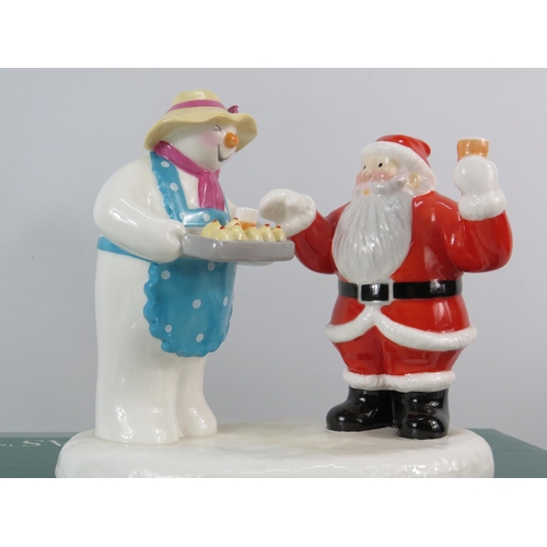 189 - Coalport Characters Raymond Briggs Father Christmas figurine, 