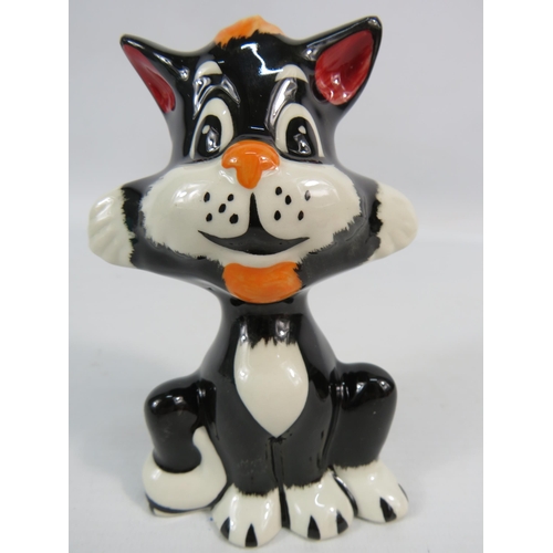 197 - Lorna Bailey figurine Inky the cat, approx 5