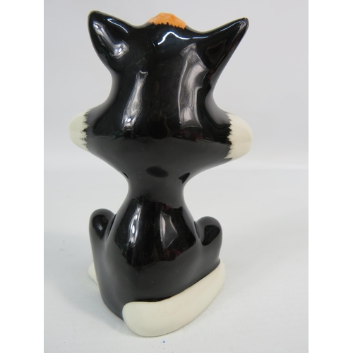 197 - Lorna Bailey figurine Inky the cat, approx 5