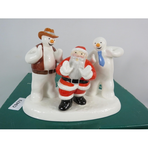 203 - Coalport Characters Limited edition Father christmas line dancing 1144/3000. with box.