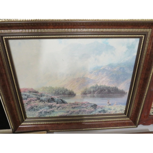 464 - Large selection of framed paintings and prints . See photos.