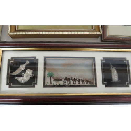 464 - Large selection of framed paintings and prints . See photos.