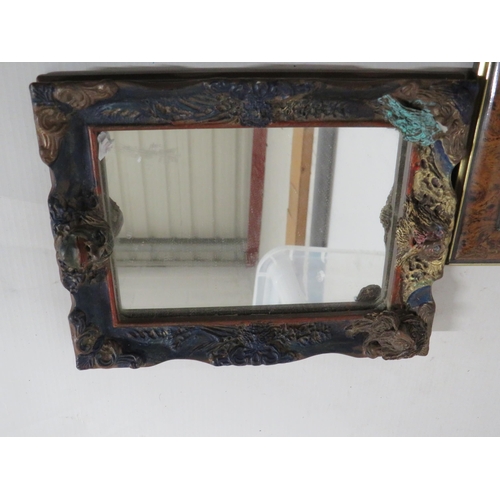 468 - Good Mixed lot to include King Bros Cig cards framed,  Mirror, Prints of British Raptors. See photos... 