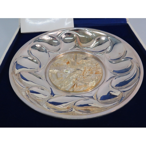 249 - Sterling Silver Limited Edition Aurum The Royal National Lifeboat institution commemorative bowl Lon... 