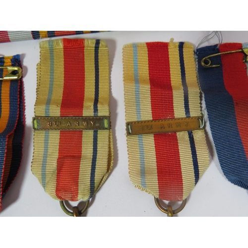 468 - WW2 Medals to Include Burma Star. Africa Star with Bars, 1939-45 Star plus 1939-45 Medals and Defenc... 