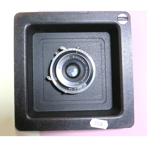 484 - Arca Rail Camera with Interchangeable lens and slides. See photos.