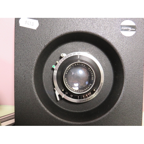 484 - Arca Rail Camera with Interchangeable lens and slides. See photos.