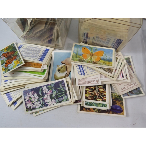 1204 - Large selection of Brooke bond tea cards albums all full plus a large selection of loose cards.