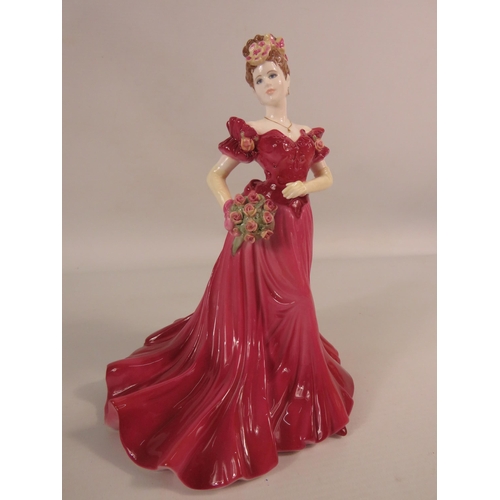 405 - Coalport Figurine Ladies of Fashion Jenny, approx 9