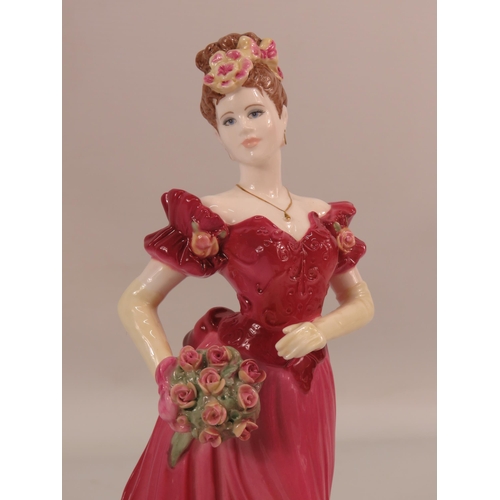 405 - Coalport Figurine Ladies of Fashion Jenny, approx 9