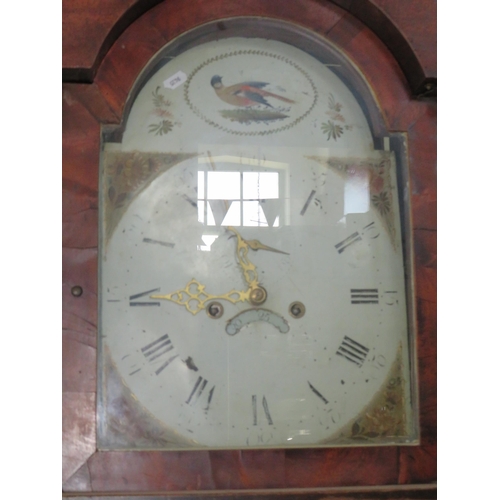 481 - Victorian long case clock made in York and in running order, 87