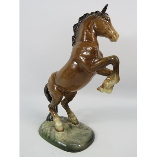 40 - Beswick Welsh Rearing cob figurine , 10 1/4