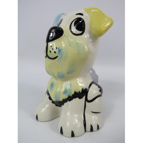 104 - Lorna Bailey figurine Woof Woof the dog, 5 1/4