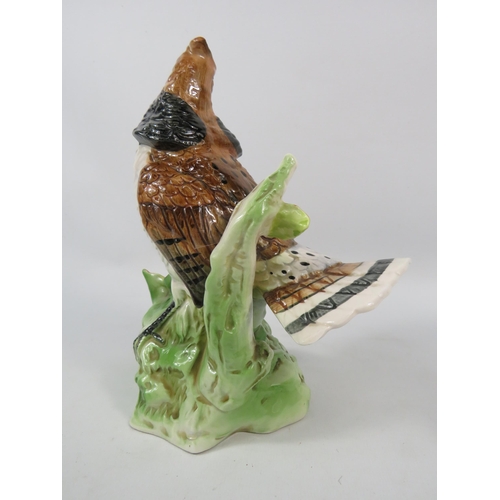 121 - Ruffled Grouse ceramic figurine, 8.5