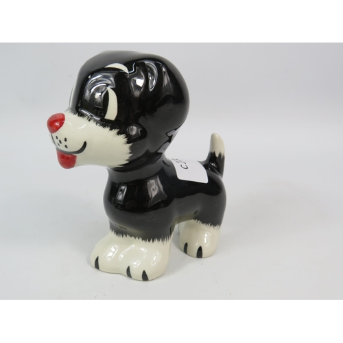 135 - Lorna Bailey dog figurine Bengo, 4 3/4