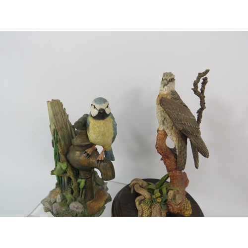 185 - Four bird figurines including Country Artists.