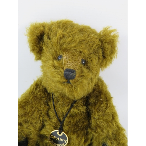 233 - Deans Rag Book limited edition teddy bear Bobby 61 of 500 with cert.