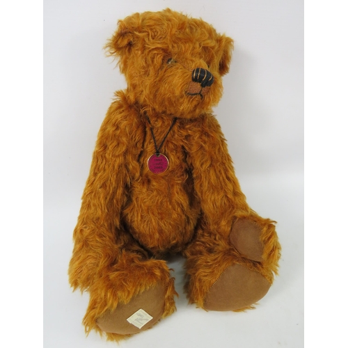 237 - Deans Rag book limited edition teddy bear Ginger Biscuit no 15 of 35, with cert.