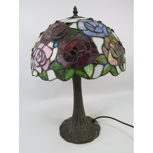 277 - Art Nouveau Tiffany style lamp 19